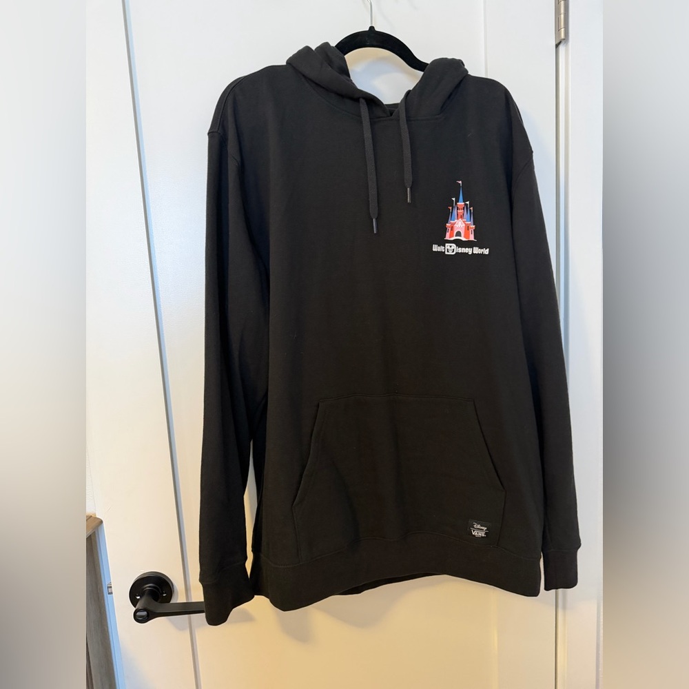 Vans Walt Disney world black hoodie NWT
